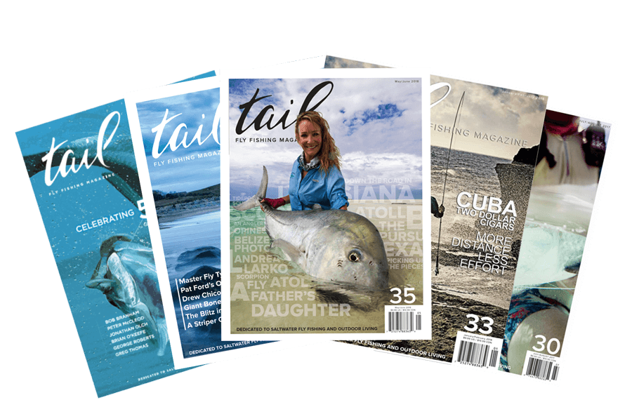 tail fly fishing magazine - fly fishing in slatwater