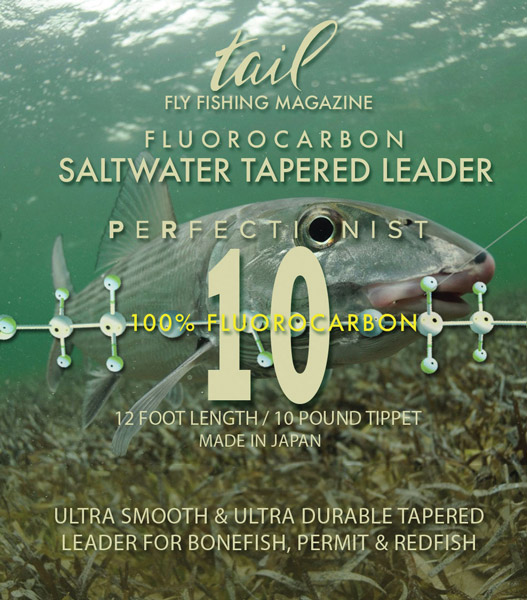 flourocarbon leader for saltwater image featured in the tail fly fishing magazine gear guide