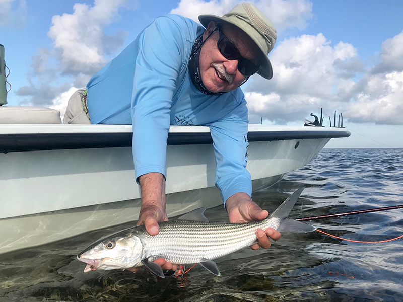 La Vida Seis by Chico Fernandez When I came to Miami in 1959, bonefishing in Biscayne Bay was a dream. Big bonefish Tail Saltwater Fly Fishing Magazine