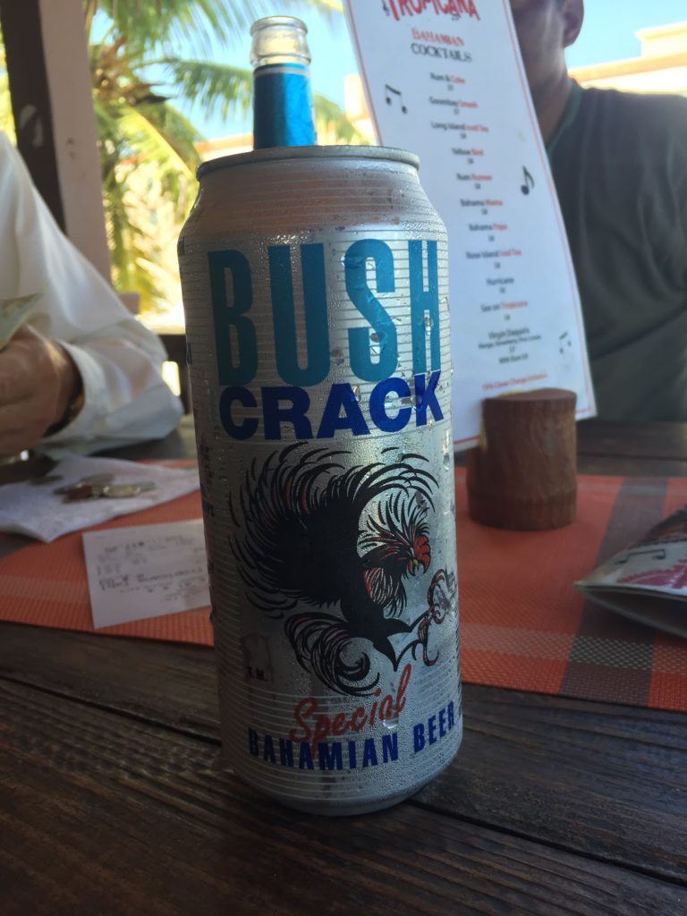 bush crack beer