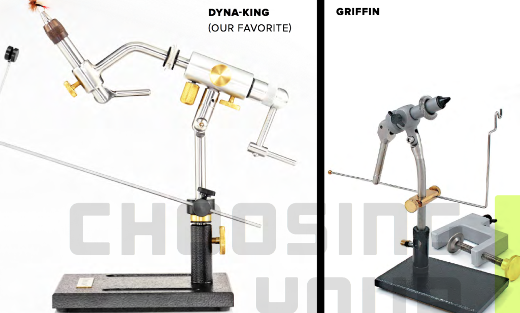 Fly tying vise