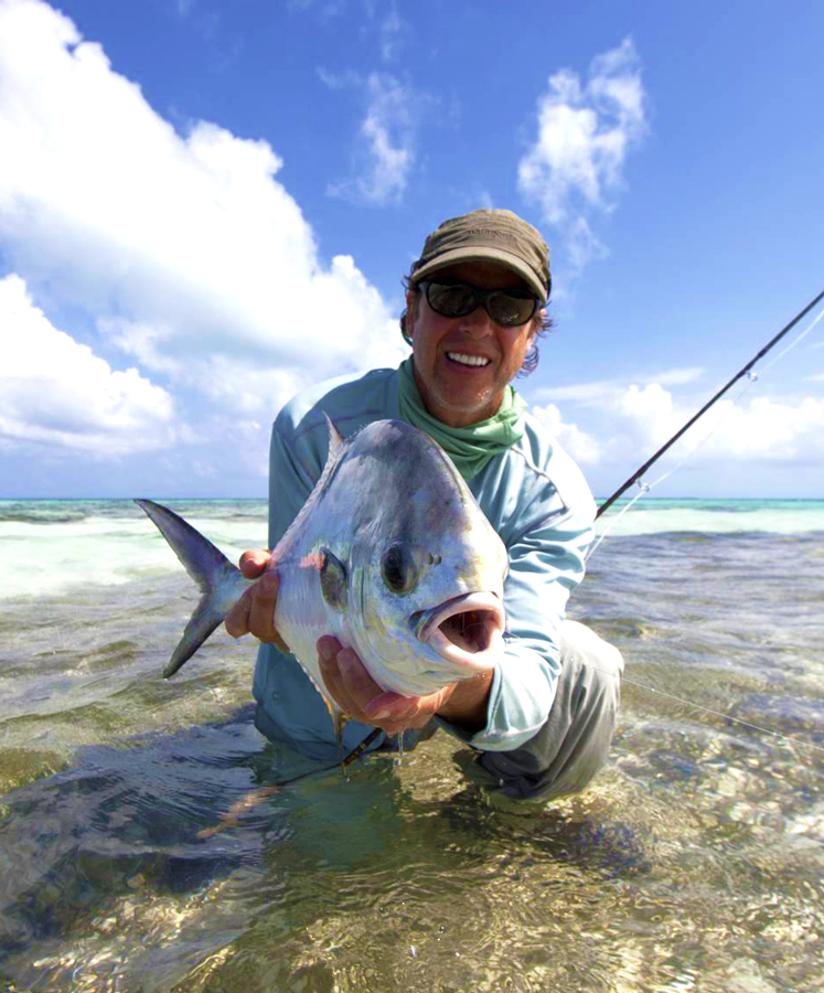 Wading The Flats for Permit