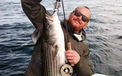 fly fishing magazine - striped bass on the fly