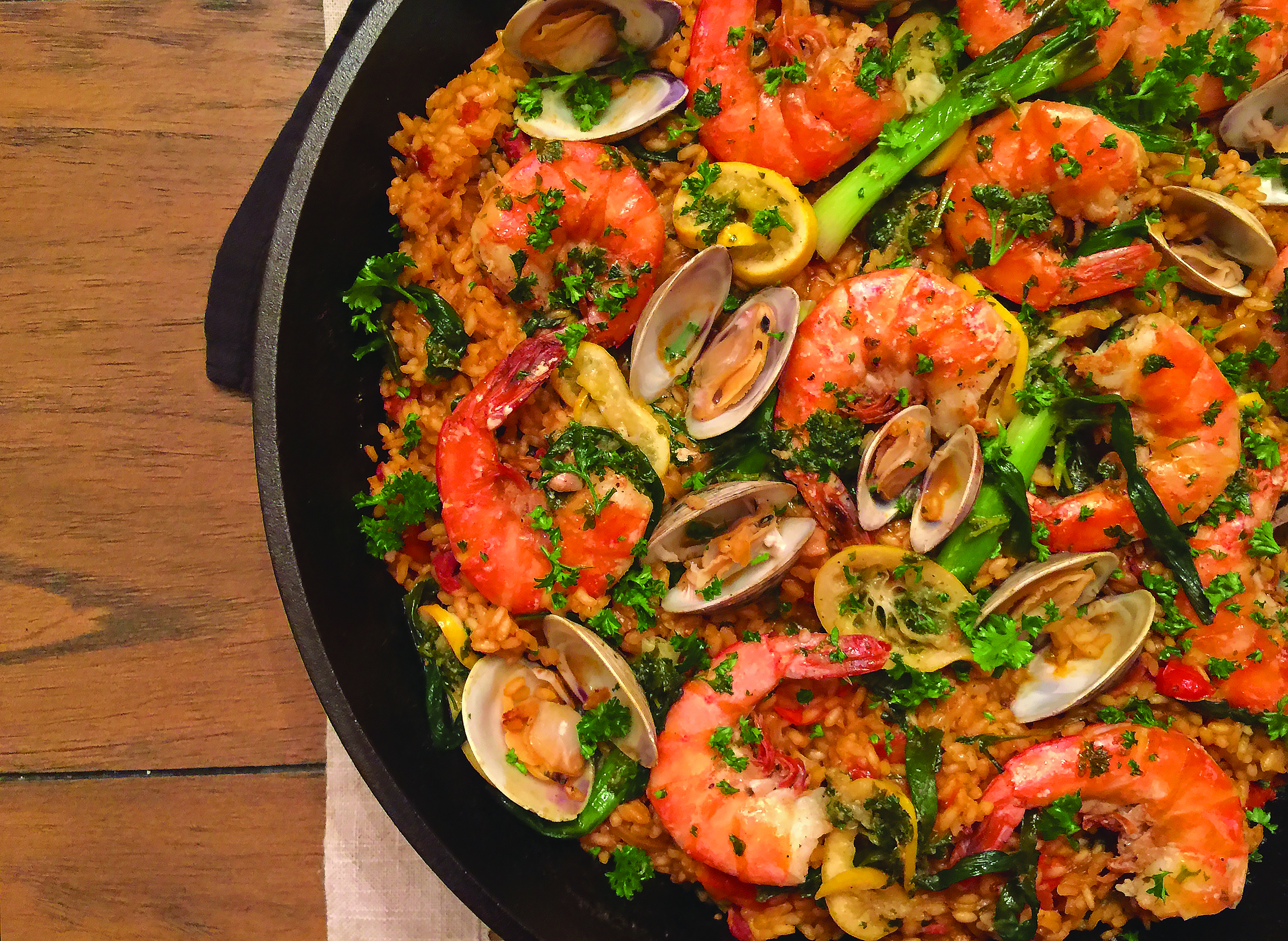 Skillet Paella and Four Other Easy-to-Make Meals