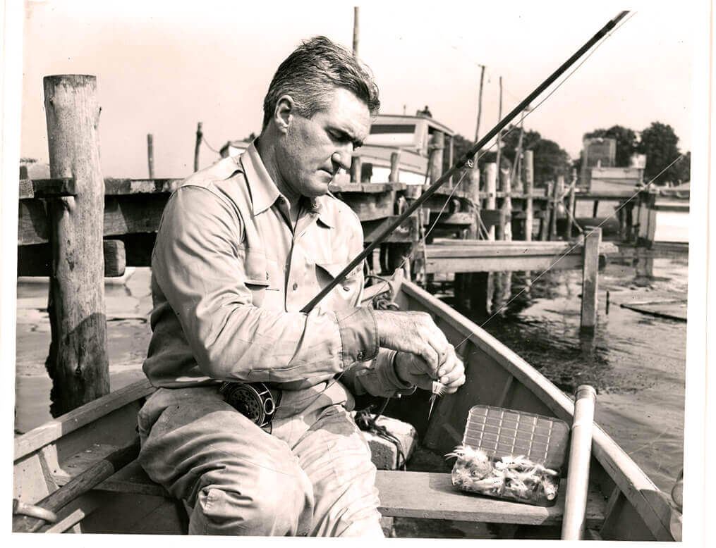 Joe Brooks Fishing Legend in Tail Fly Fishing Magazine