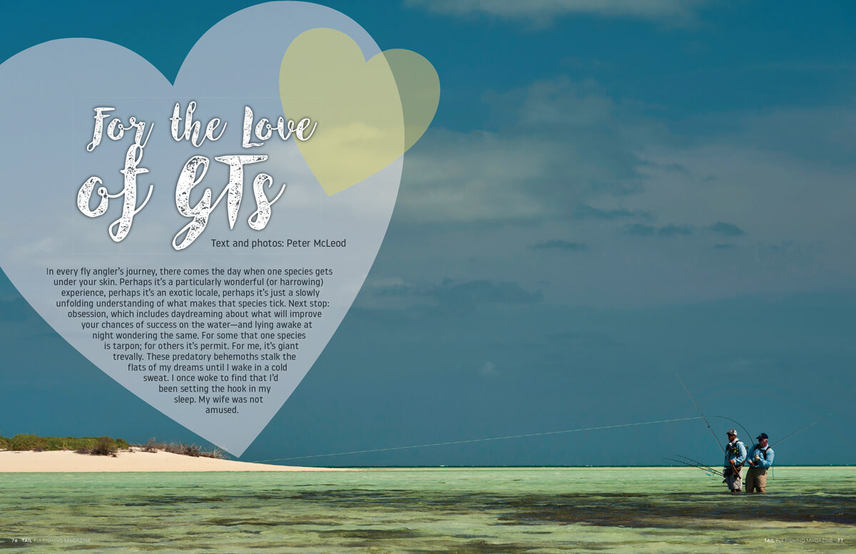 Saltwater Fly Fishing for GTs Tail Fly Fishing Magazine