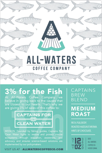 All-Waters Coffee in tail fly fishing magazine